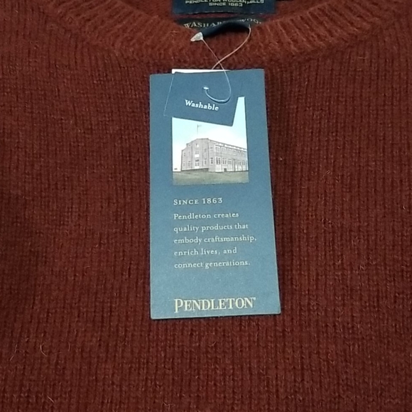 💯 NEW Pendleton Wool Sweater sz (M) - Picture 5 of 6